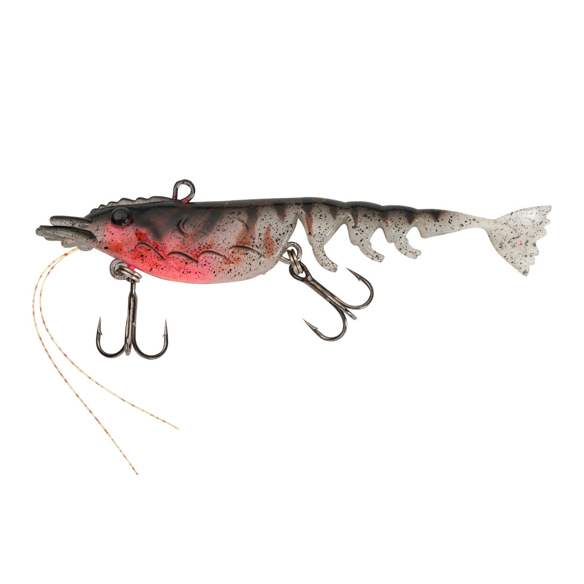 YEZIXIN Multi Joint Lead Head Soft Shrimp Lure 11g Lifelike Articulated Swimbaits for Bass Perch Saltwater Fishing
