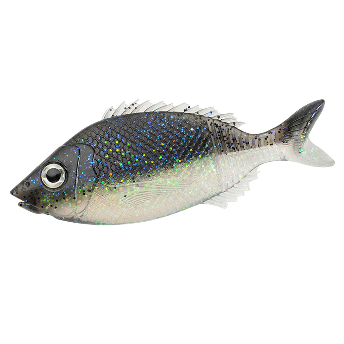YEZIXIN New Temu Soft Fish Lure for Sunfish Bass Perch Saltwater Freshwater Multi Species Fishing