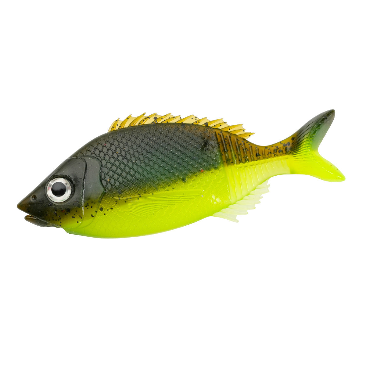 YEZIXIN New Temu Soft Fish Lure for Sunfish Bass Perch Saltwater Freshwater Multi Species Fishing