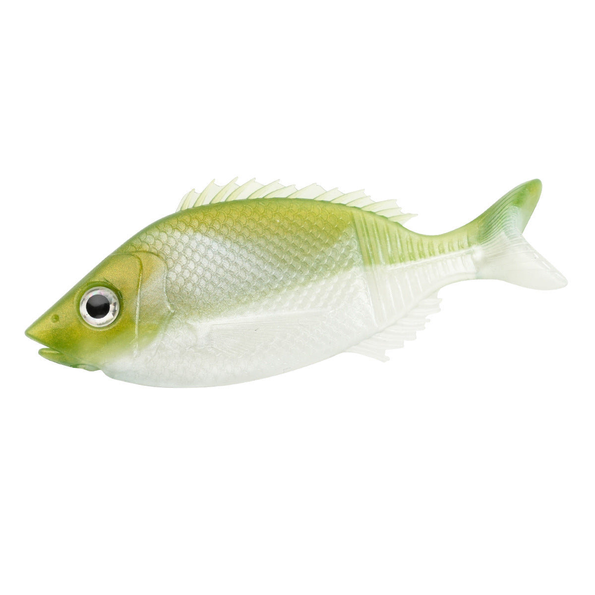 YEZIXIN New Temu Soft Fish Lure for Sunfish Bass Perch Saltwater Freshwater Multi Species Fishing